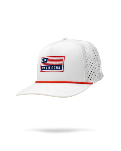 Perforated Rope Hat - USA