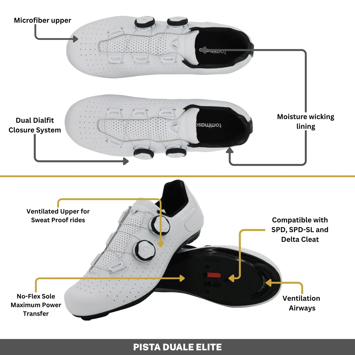 Tommaso Women's Pista Elite Duale