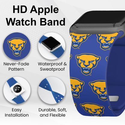 Pittsburgh Panthers HD Apple Watch Band