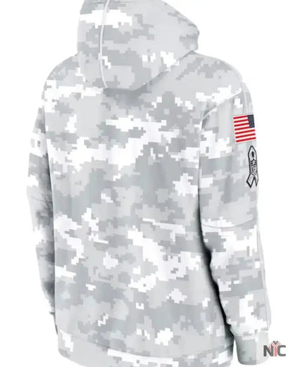 Pittsburgh Steelers Salute To Service Camo 2024 Hoodie
