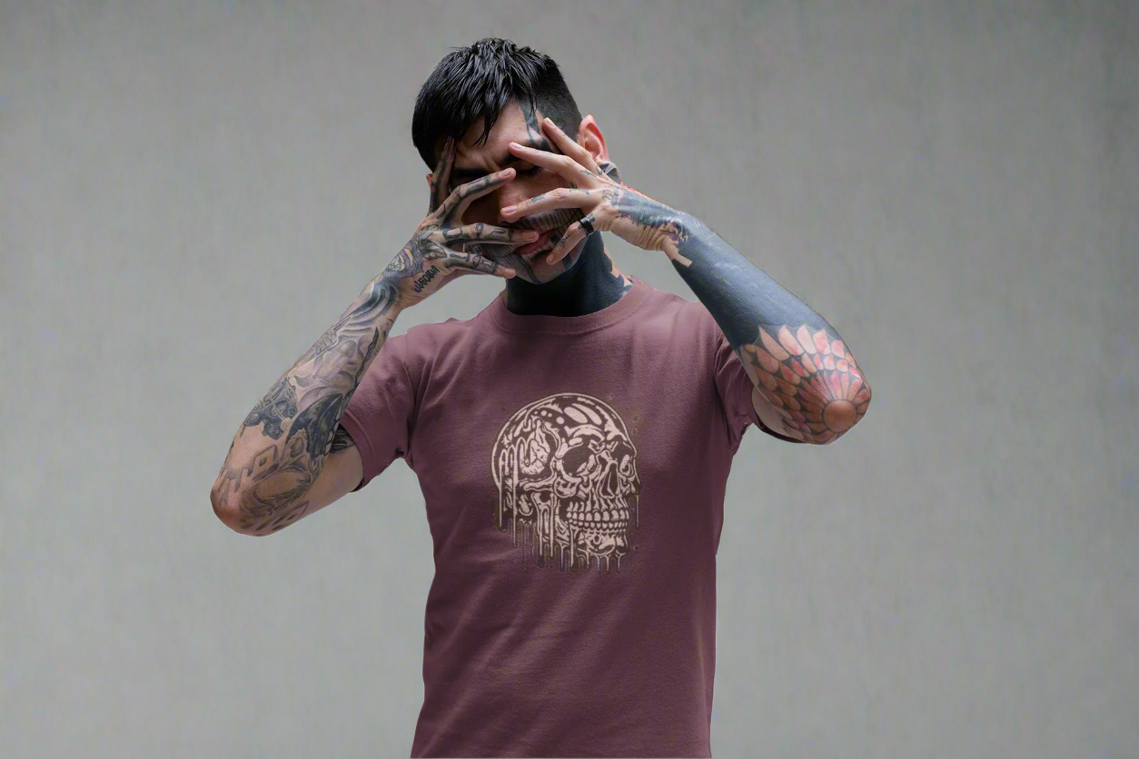 Vintage Skull Graphic Tee