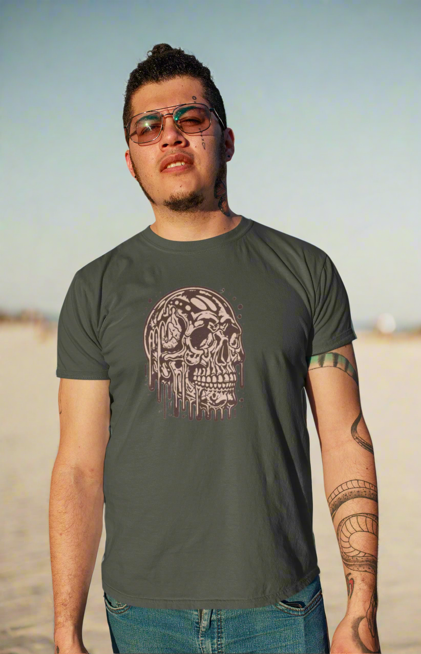 Vintage Skull Graphic Tee
