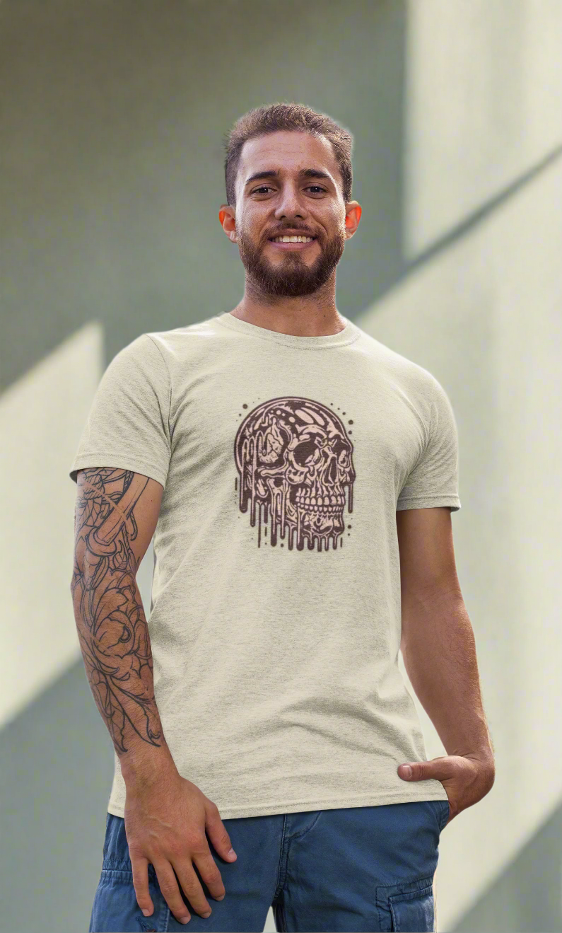 Vintage Skull Graphic Tee