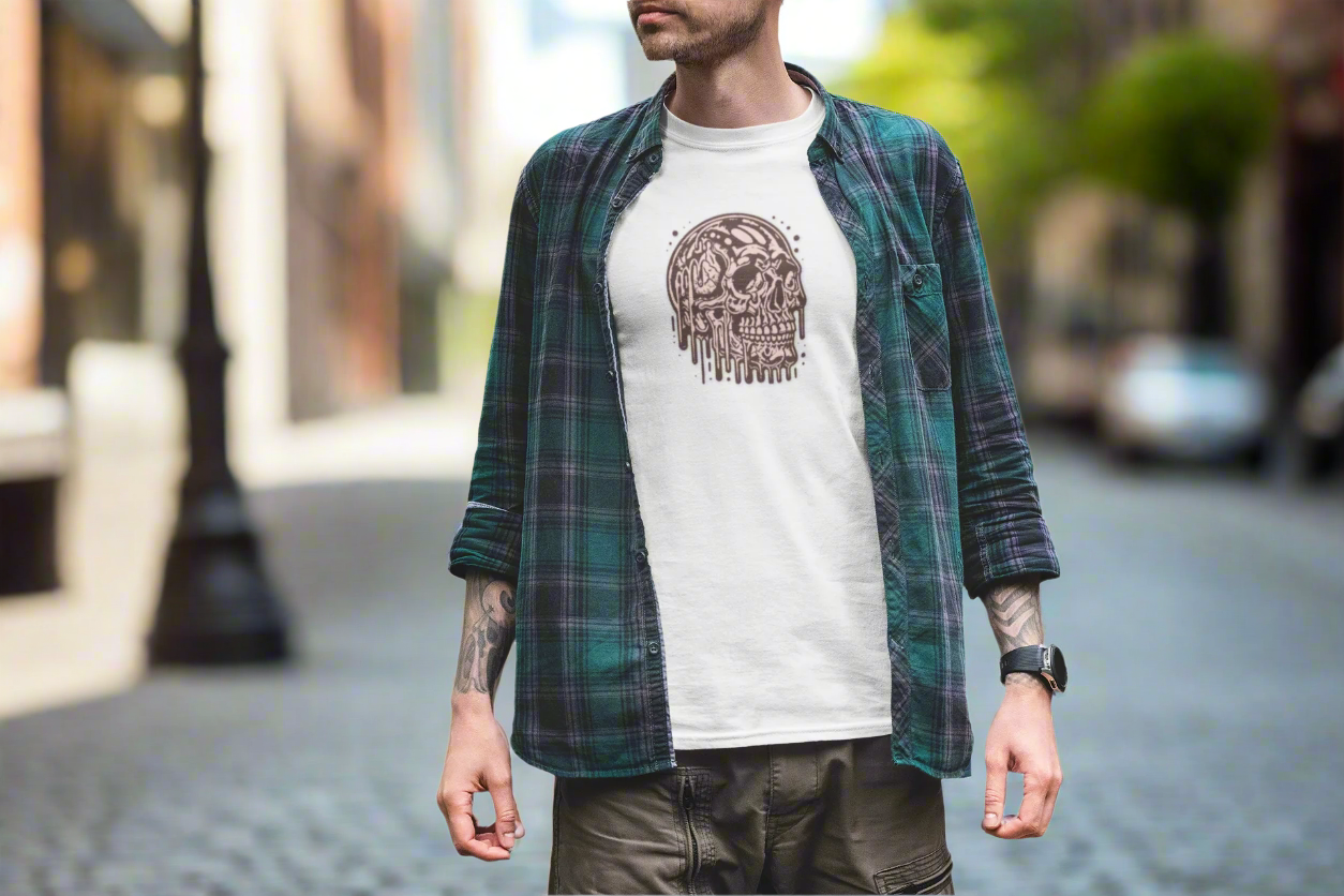 Vintage Skull Graphic Tee