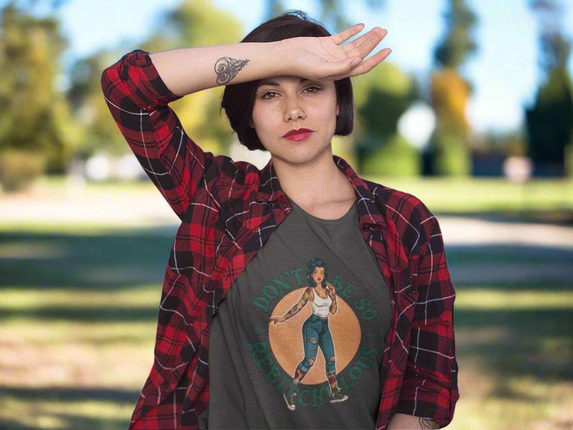 Retro "Don't Be So Rebitchulous" Graphic Tee