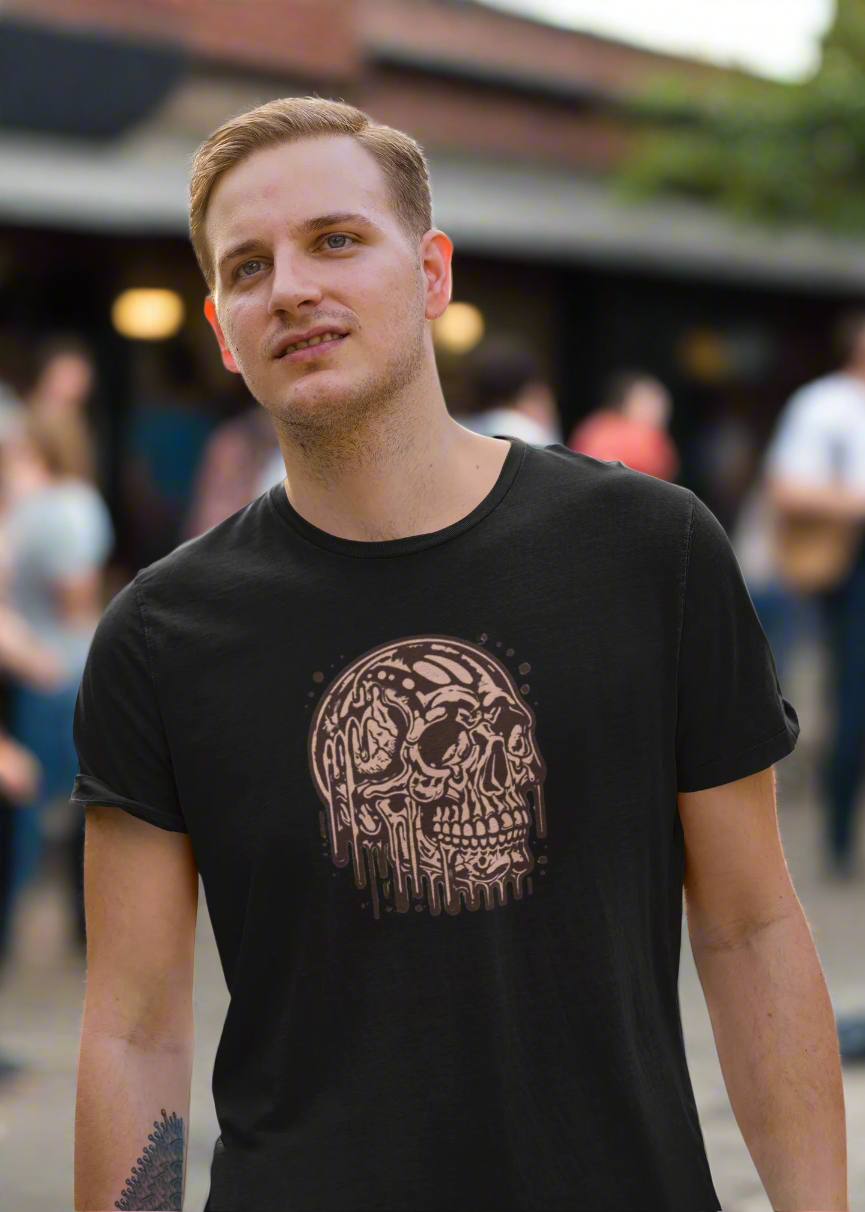 Vintage Skull Graphic Tee