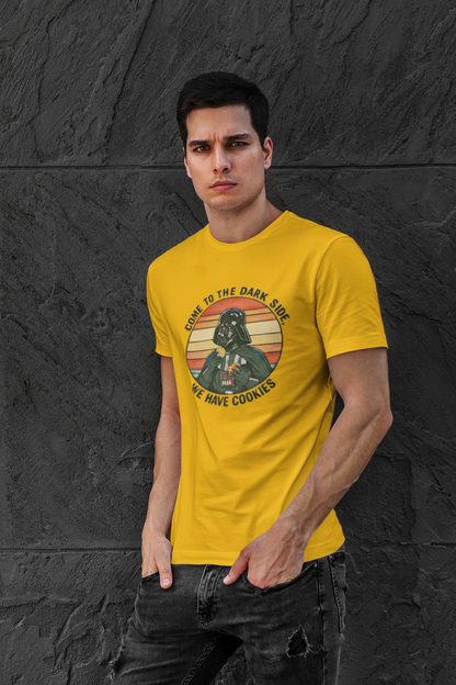 Come to The Dark Side Darth Vader Cookie Graphic Tee
