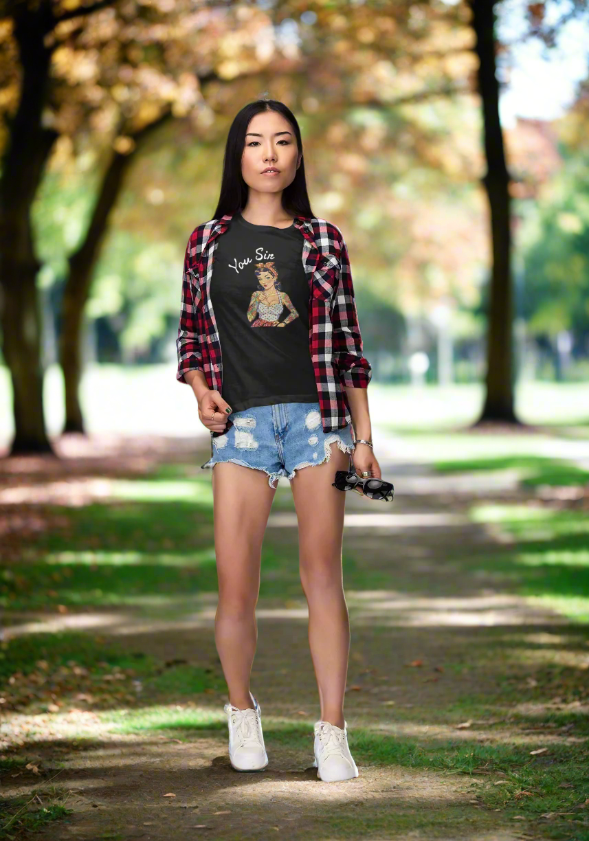 You Sir Are A Cunt Pin Up Graphic Tee