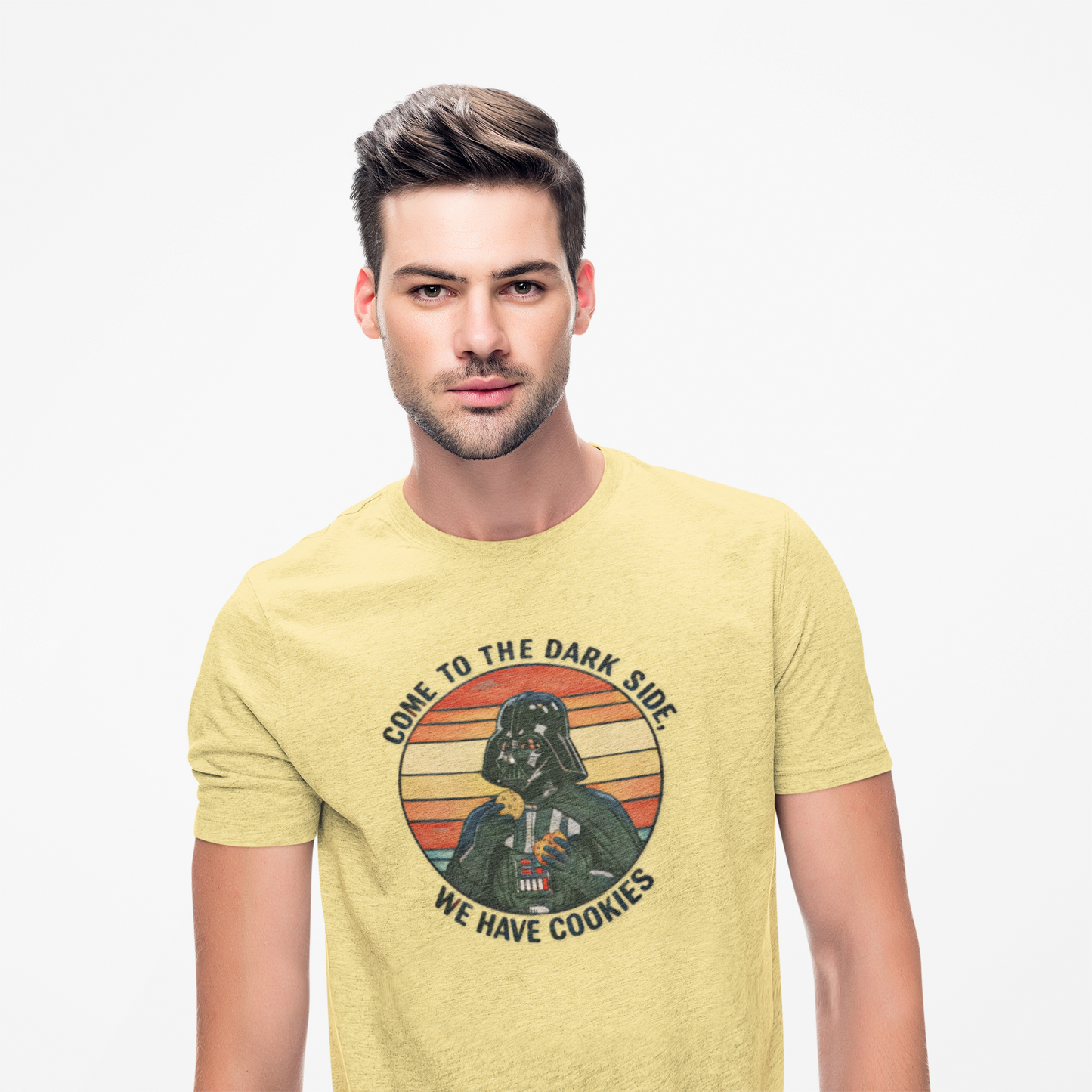 Come to The Dark Side Darth Vader Cookie Graphic Tee
