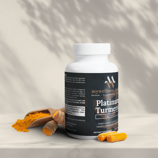 Platinum Turmeric Supplement with Glucosamine & BioPerine - 95% Curcuminoids