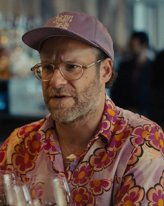 Platonic Seth Rogen Floral Shirt