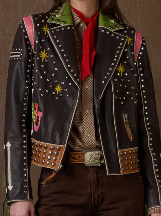 Rodeo Atomic Ranch Black Biker Jacket