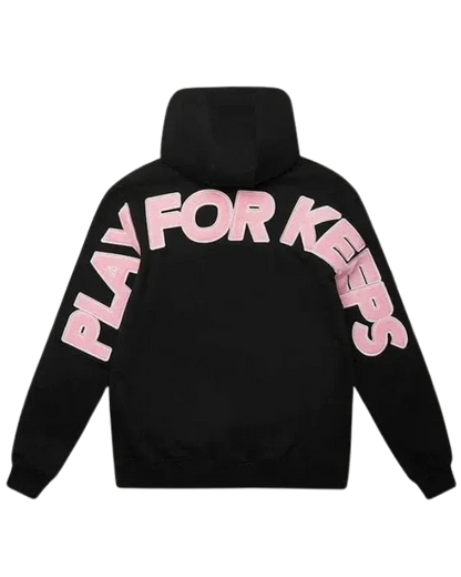 Play For Keeps Black Hoodie
