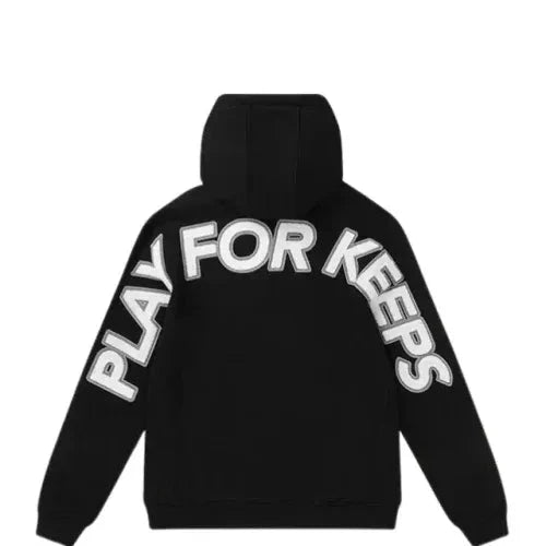 Play For Keeps Black Hoodie