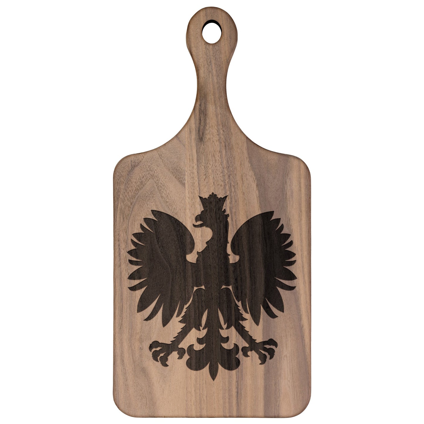 Polish Eagle Hardwood Paddle Cutting Board