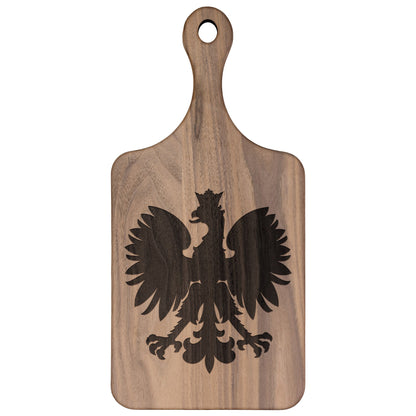 Polish Eagle Hardwood Paddle Cutting Board