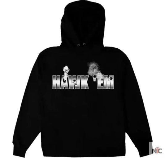 Pop Smoke x Vlone Hawk Em’ Hoodie