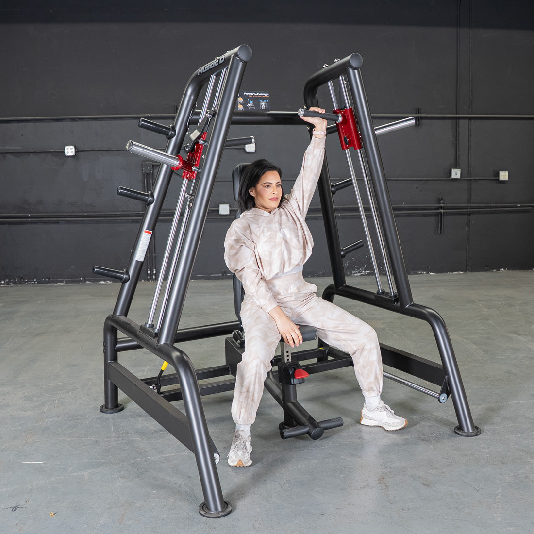 Power Leverage V2 Convergent Bench - Muscle D Fitness - Incline, Shoulder Press