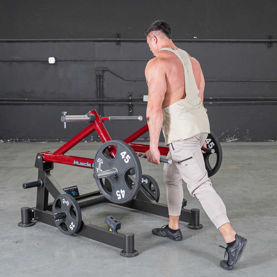 Power Leverage V2 Deadlift / Shrug - Muscle D Fitness