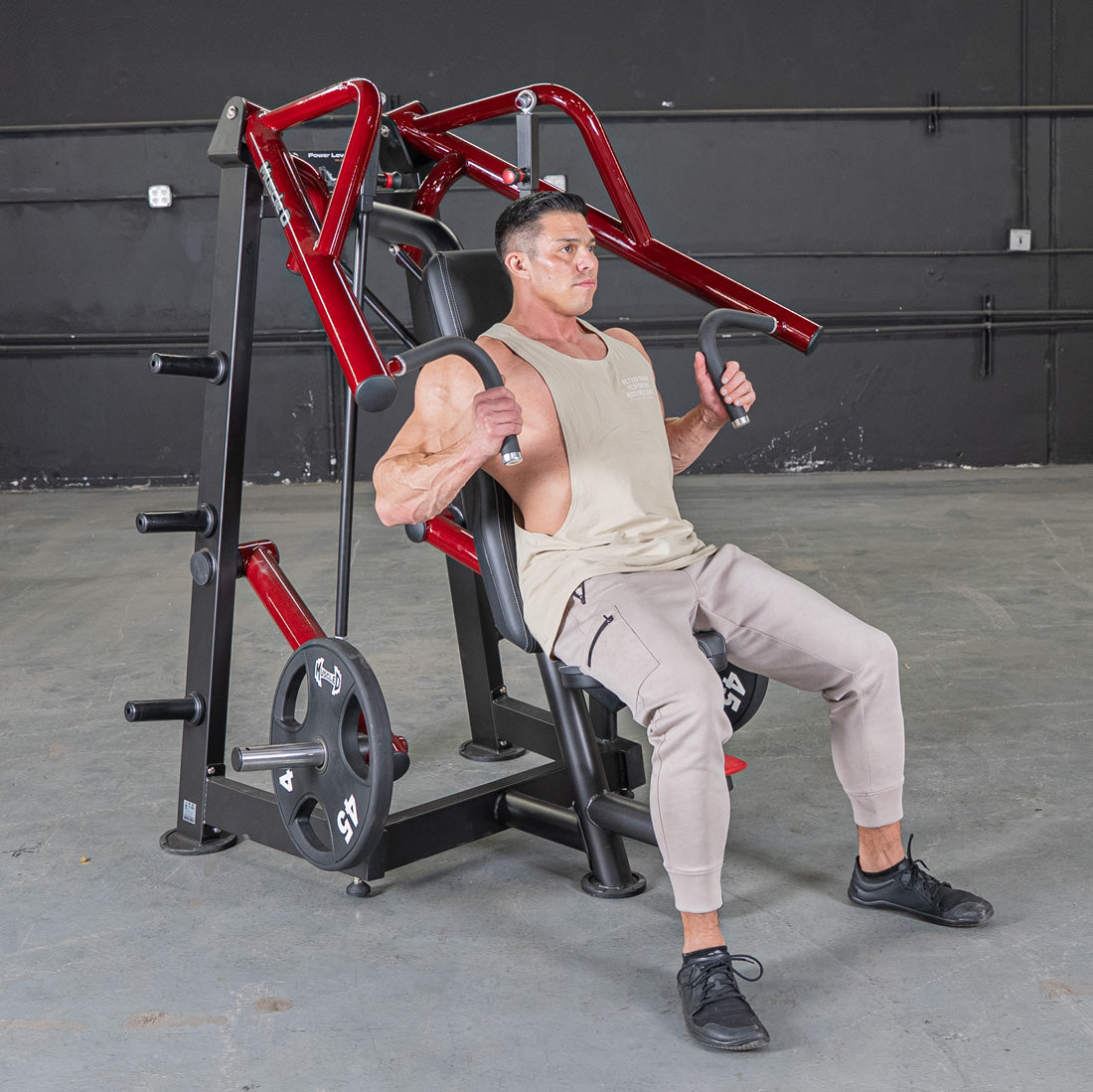 Power Leverage V2 Incline Chest Press - Muscle D Fitness