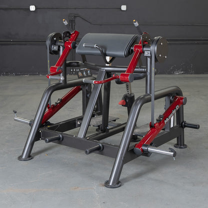 Power Leverage V2 Iso Lateral Biceps Curl / Preacher Curl - Muscle D Fitness