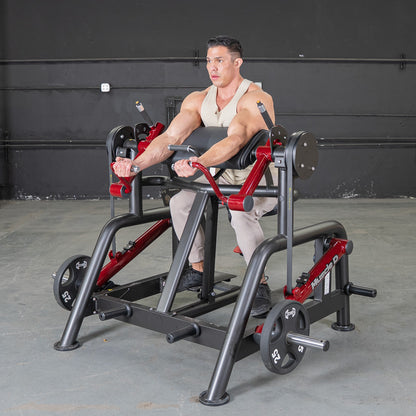 Power Leverage V2 Iso Lateral Biceps Curl / Preacher Curl - Muscle D Fitness
