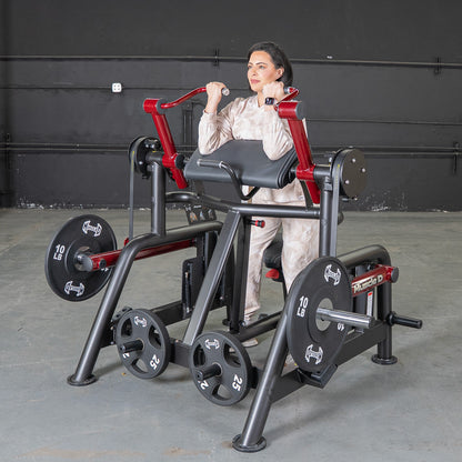 Power Leverage V2 Iso Lateral Biceps Curl / Preacher Curl - Muscle D Fitness