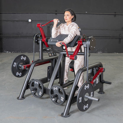 Power Leverage V2 Iso Lateral Biceps Curl / Preacher Curl - Muscle D Fitness