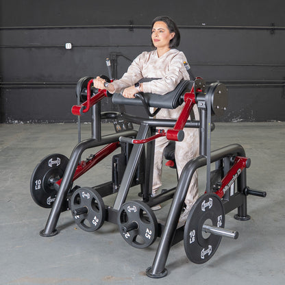 Power Leverage V2 Iso Lateral Biceps Curl / Preacher Curl - Muscle D Fitness