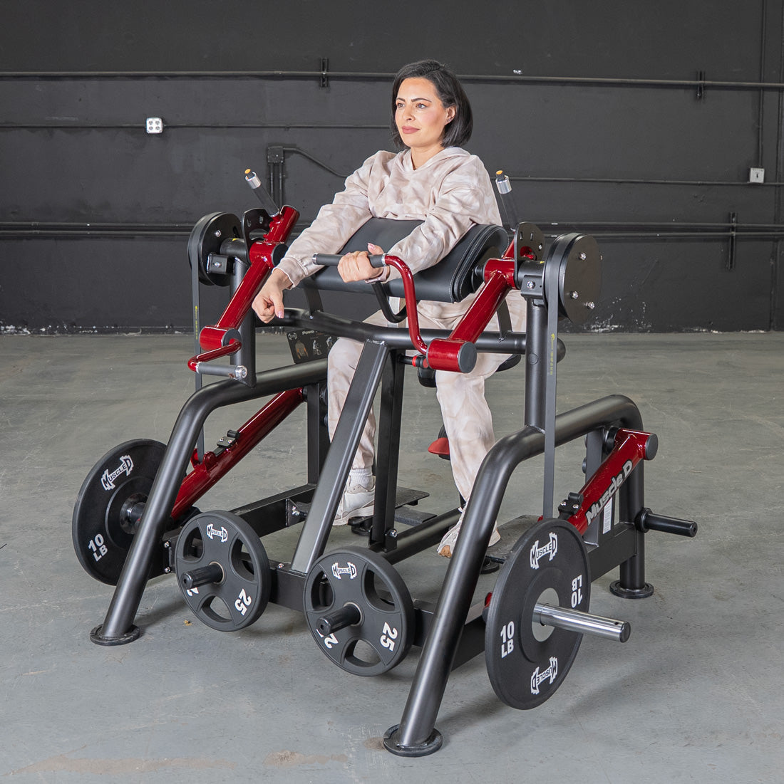 Power Leverage V2 Iso Lateral Biceps Curl / Preacher Curl - Muscle D Fitness