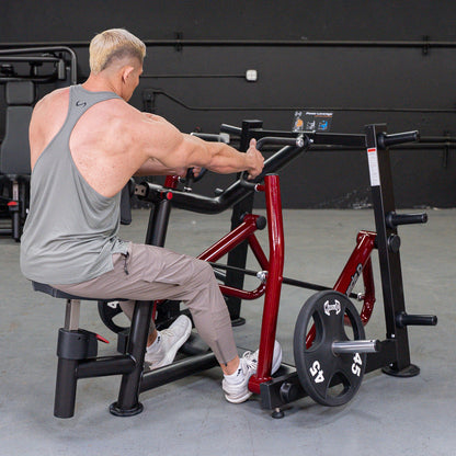 Power Leverage V2 Dual Hinge Seated Row | Muscle D Fitness