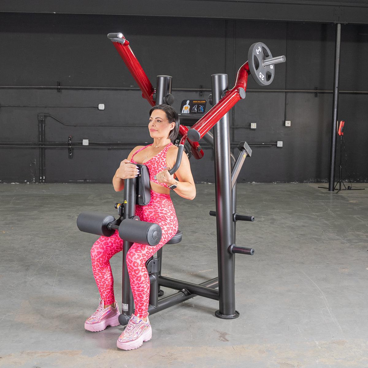 Power Leverage V2 Reverse Grip Lat Pulldown - Muscle D Fitness