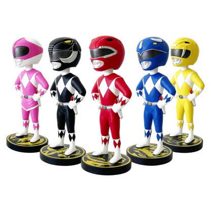 Power Rangers Bobblehead Set