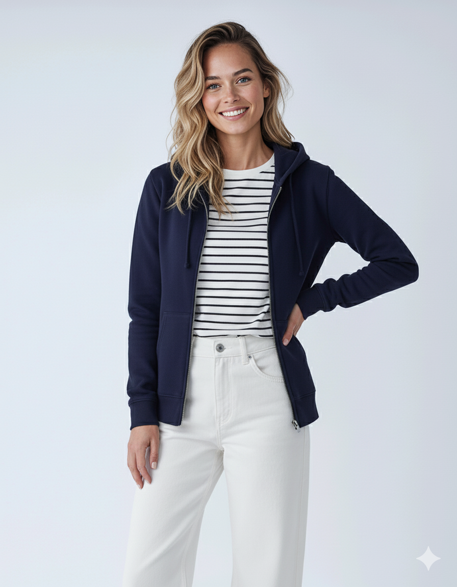 Hoodie Zip Midweight P2008