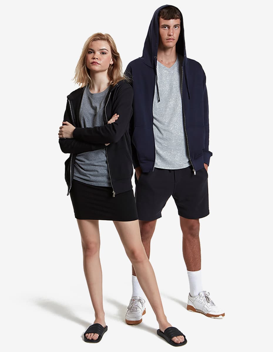 Hoodie Zip Midweight P2008