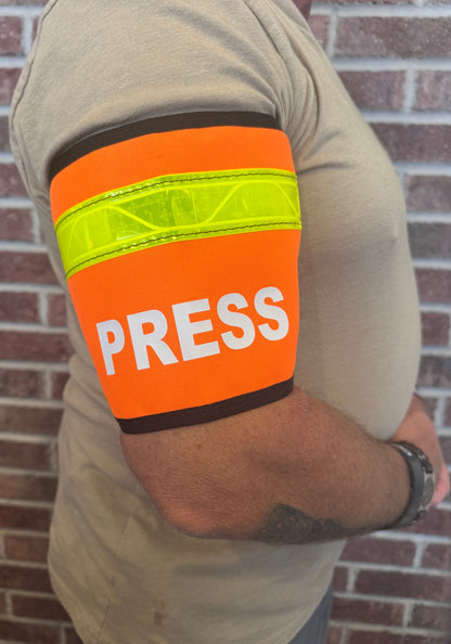 PRESS reflective armband