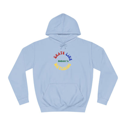 Primary Skate Like Nobody's Watching Unisex Hoodie