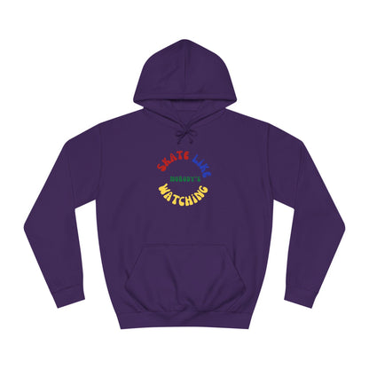 Primary Skate Like Nobody's Watching Unisex Hoodie