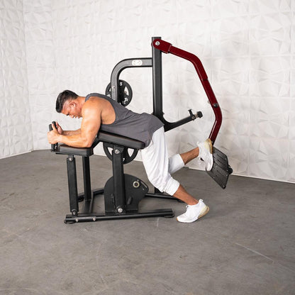 Pro Strength Booty Shaper - Muscle D Fitness - Adjustable, Plate Loaded, Glute Kick