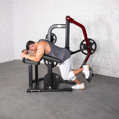 Pro Strength Booty Shaper - Muscle D Fitness - Adjustable, Plate Loaded, Glute Kick