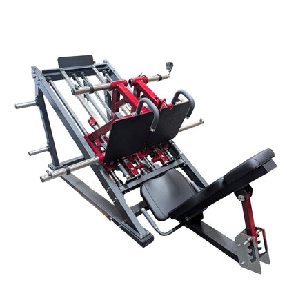 Pro Strength Dual Leg Press - Muscle D Fitness - Plate Loaded - Iso-Lateral - 45-Degree