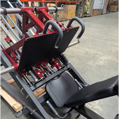 Pro Strength Dual Leg Press - Muscle D Fitness - Plate Loaded - Iso-Lateral - 45-Degree