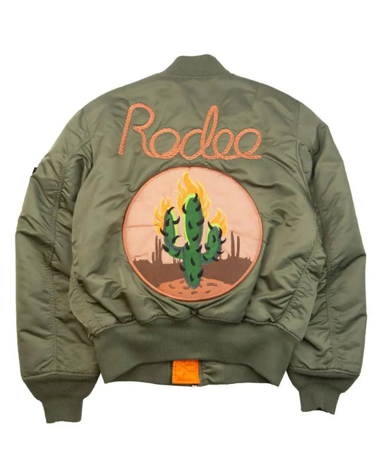 Travis Scott Olive Rodeo Jacket