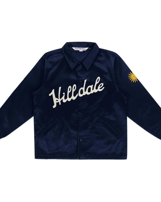 Hilldale Daisies Satin Windbreaker
