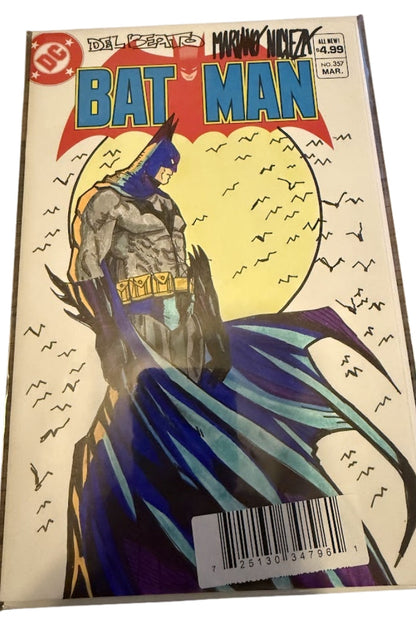 Batman (1940) #357C Facsimile Edition SIGNED & REMARKED