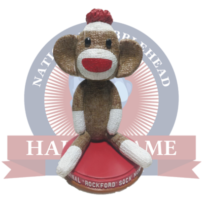 Sock Monkey Bobblehead