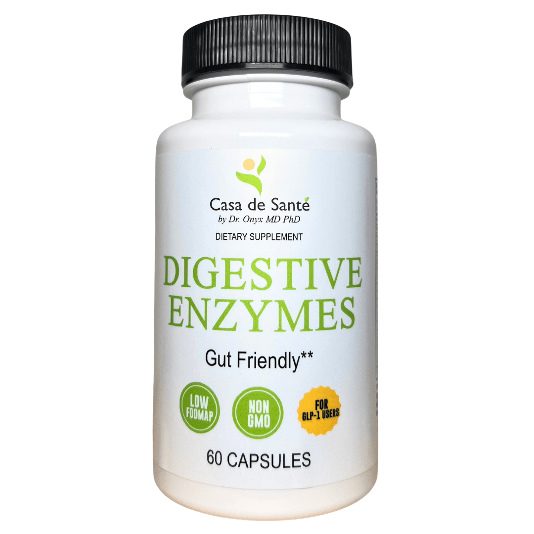 FODMAP Digestive Enzymes | Low FODMAP Gut Friendly Support for Heavy Meals & Bloating