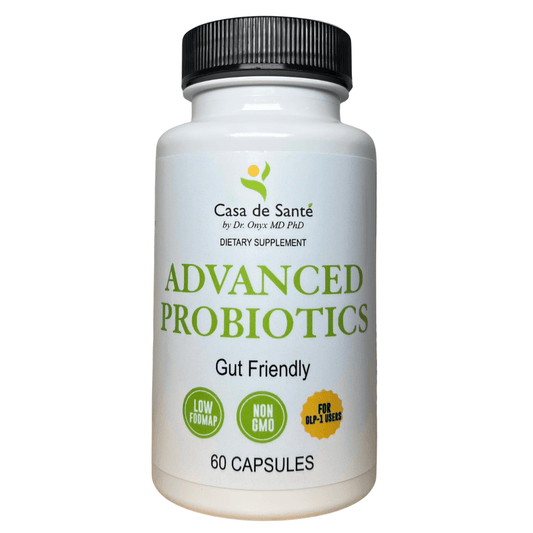 Advanced Probiotics GI Support Low FODMAP Gut Friendly MD PhD Formulated
