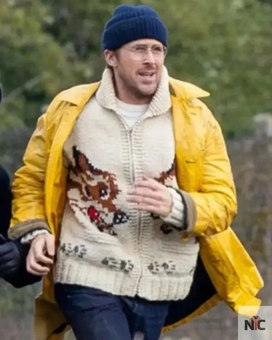 Project Hail Mary Ryan Gosling Wolf Cardigan