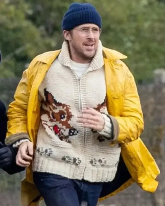 Project Hail Mary Ryan Gosling Wolf Cardigan